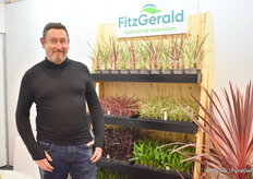 Val Reid of FitzGerald Nurseries, next to they MyPlant range.